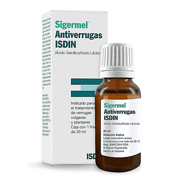 SIGERMEL ANTIVERRUGAS ISDIN 20 ML