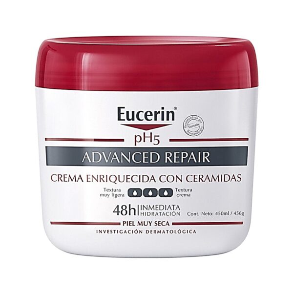 Crema Corporal Advanced Repair Eucerin pH5 450 ML